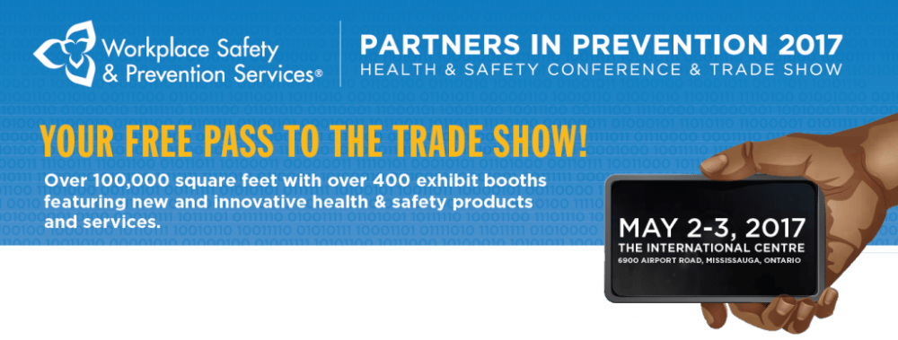 Complimentary Passes for Partners in Prevention Trade Show on May 2, 2017 (value is $29)